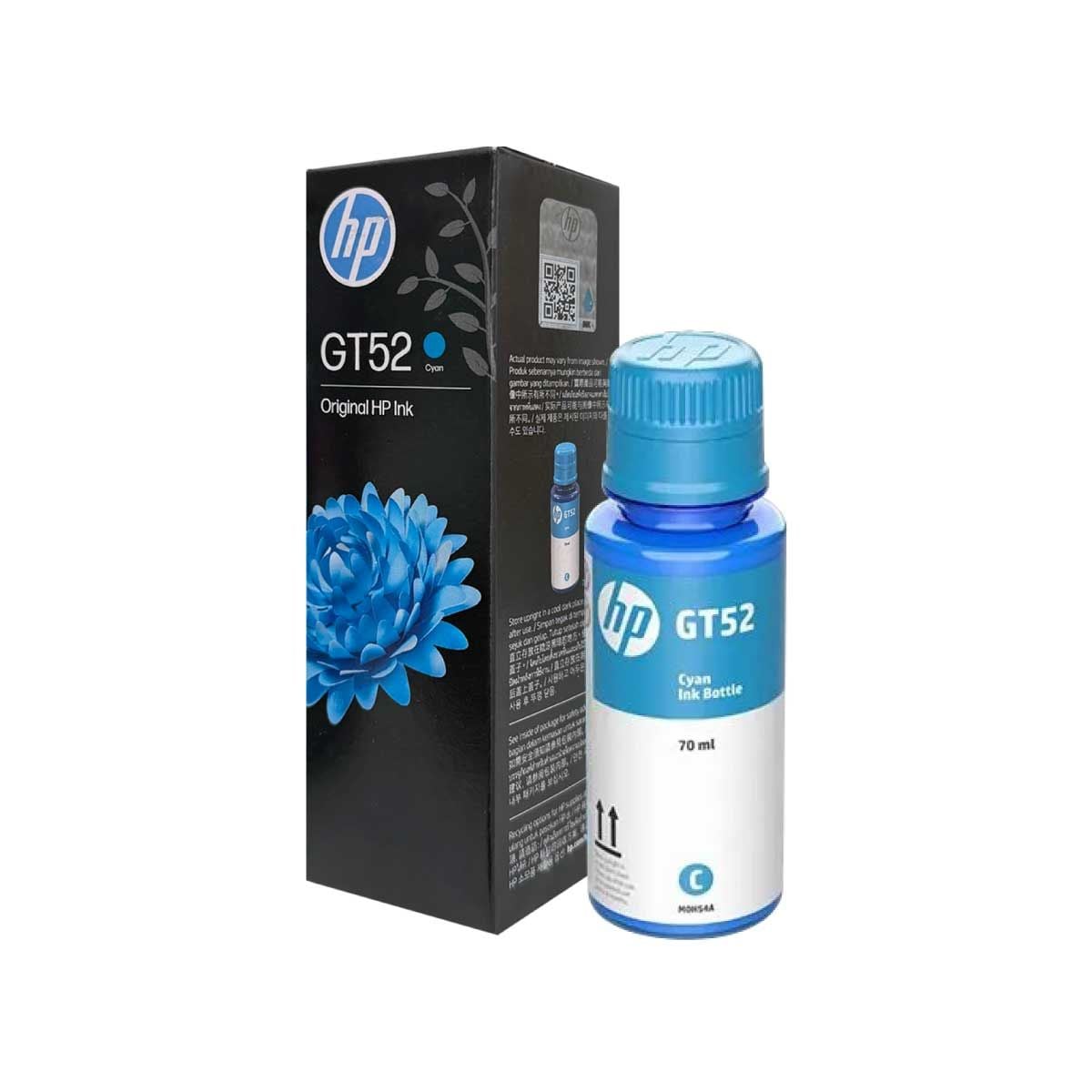 INK (หมึกสำหรับเครื่องพิมพ์) HP GT52 (CYAN)