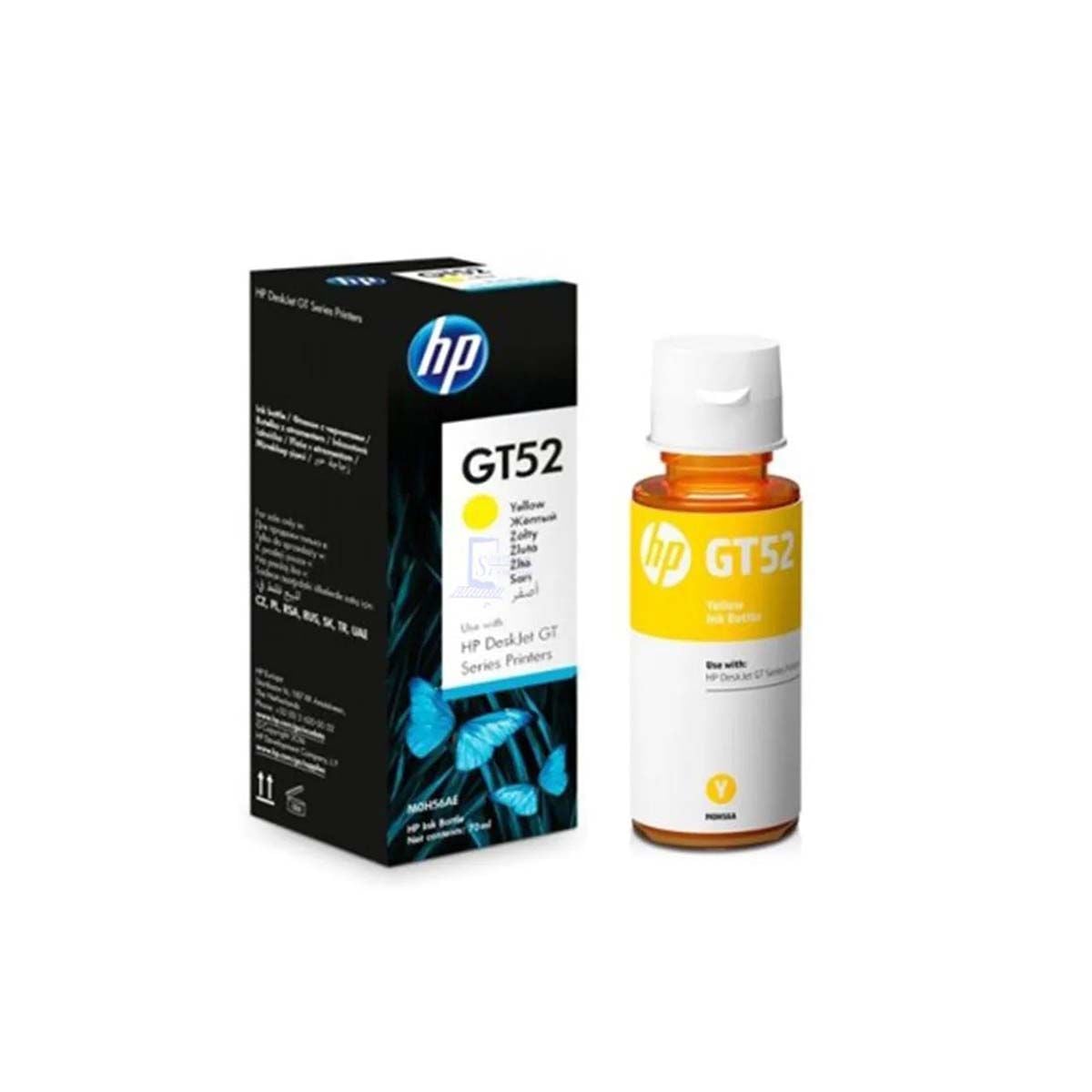 น้ำหมึกเติม HP INK TANK สีเหลือง เบอร์ GT-52