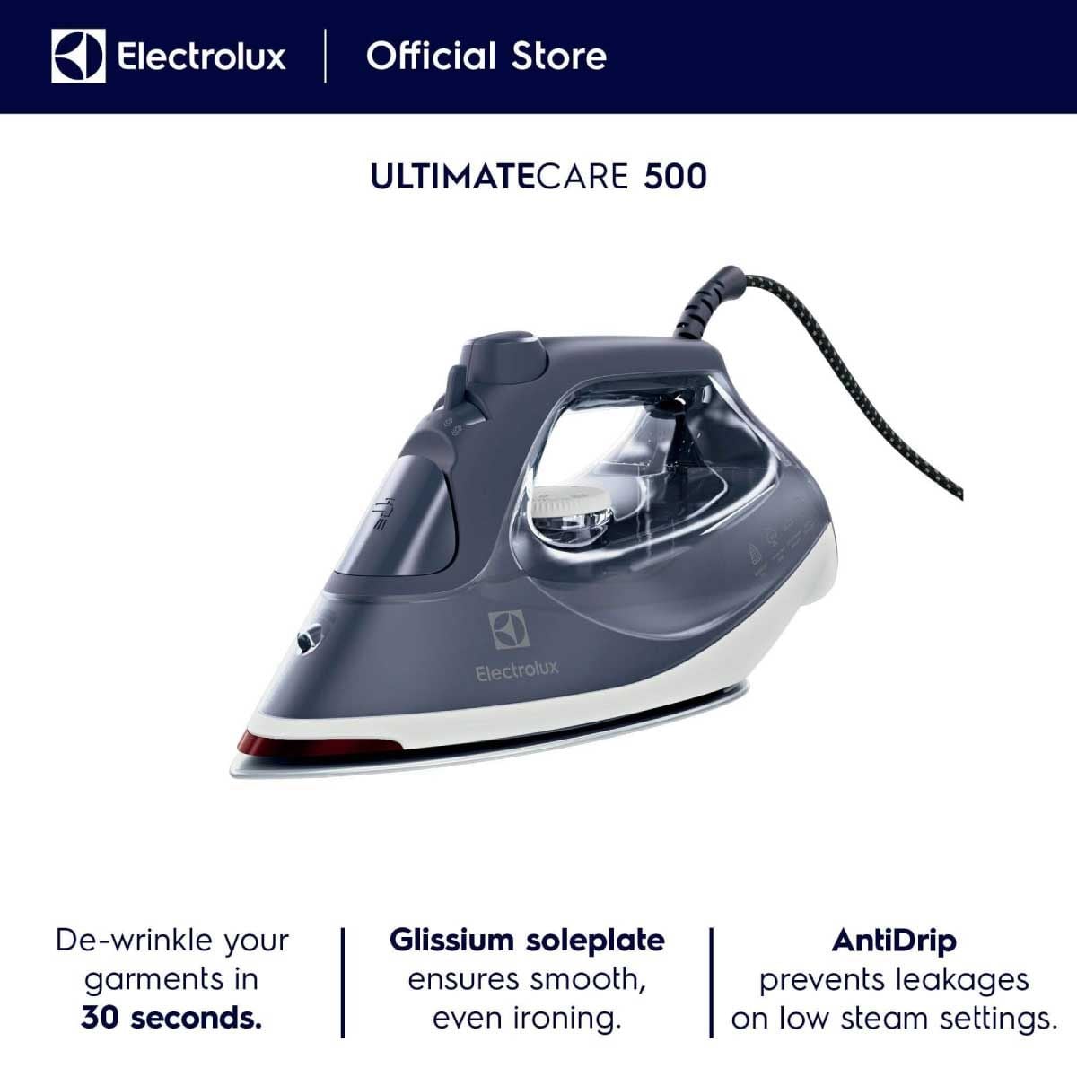 ELECTROLUX  เตารีดไอน้ำ 2400W รุ่น E6SI3-61NW