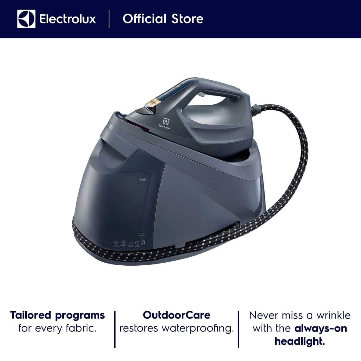 ELECTROLUX เตารีดแรงดันไอน้ำ ความจุ 1.2 ลิตร รุ่น E8SS1-80GM