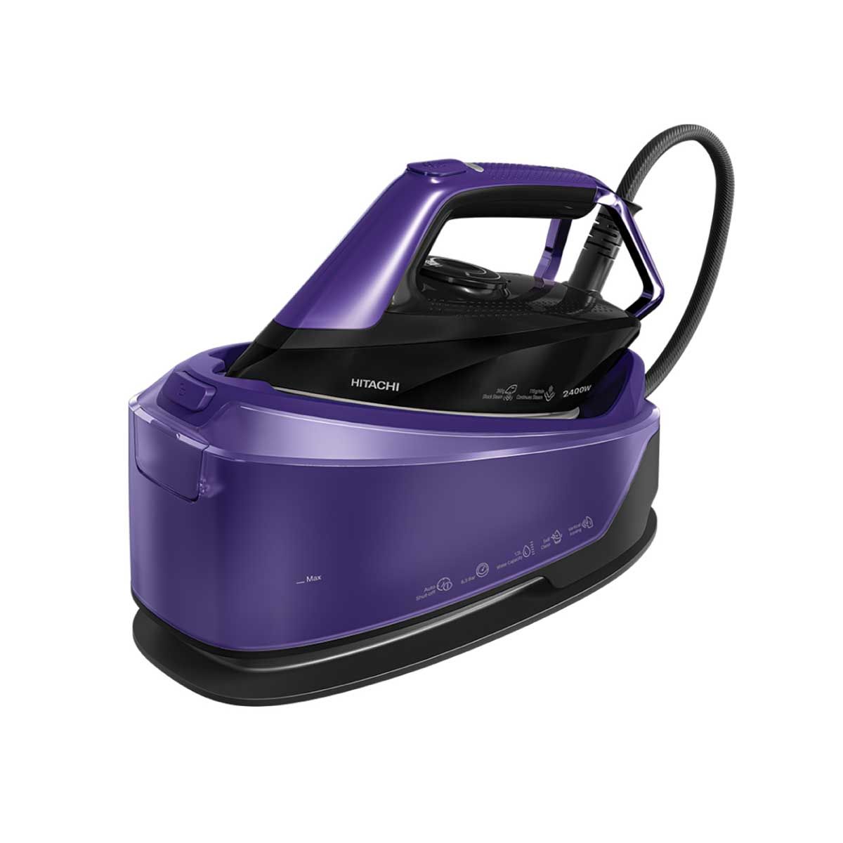 HITACHI  เตารีดไอน้ำพลังสูง2400W 6.5บาร์ รุ่นSSI-240JR