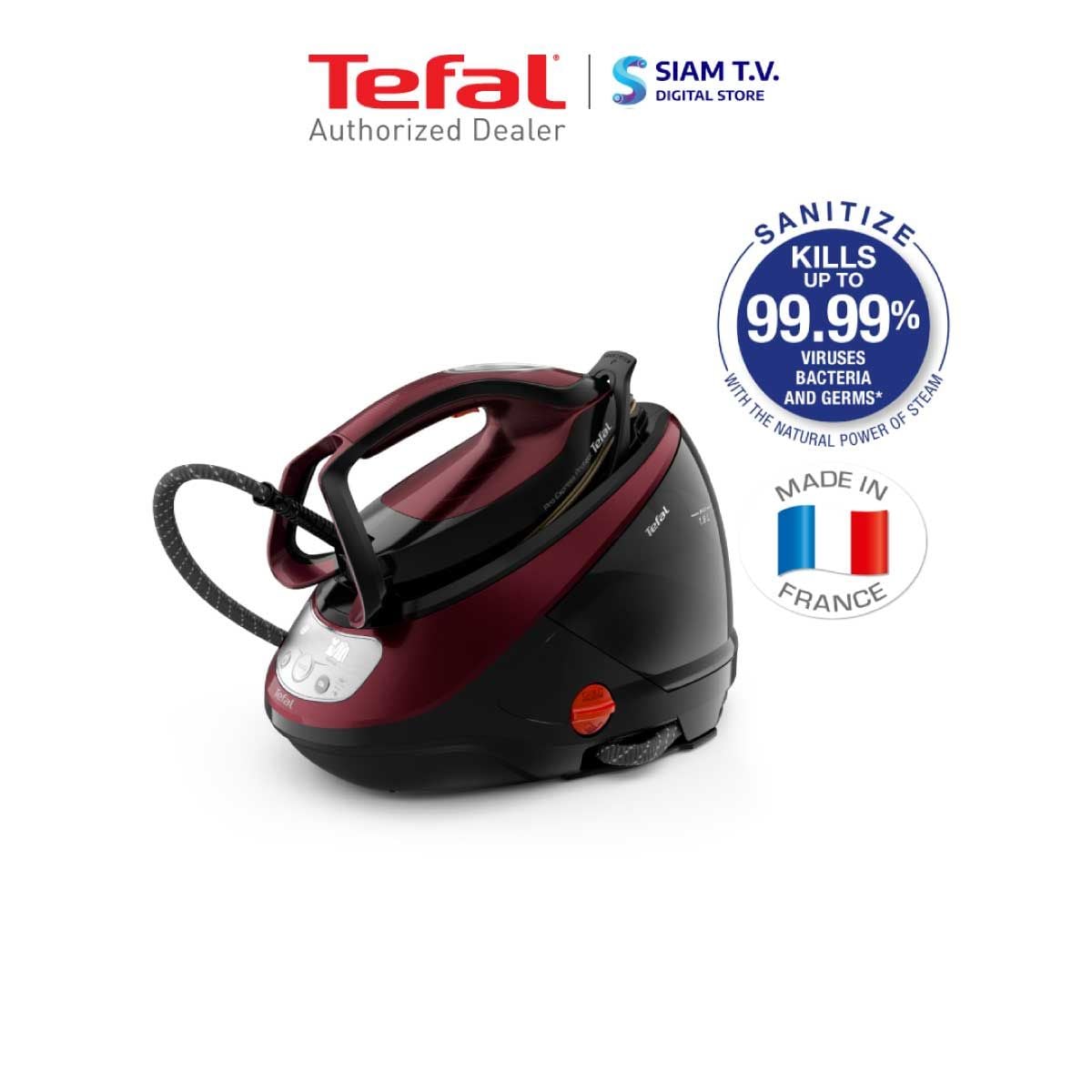 TEFAL เตารีดแรงดันไอน้ำพลังสูง PRO EXPRESS PROTECT รุ่น GV9230-RP
