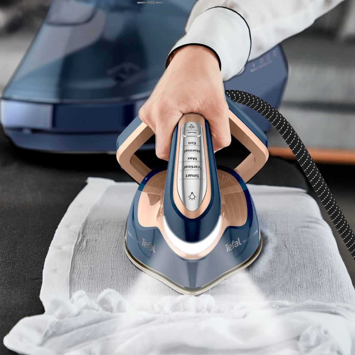 TEFAL เตารีดหม้อต้ม3000W 9Barไอน้ำ215g/นาที GV9910