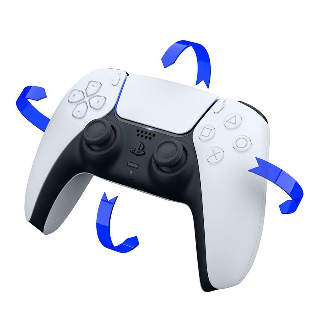 SONY DualSense คอนโทรลเลอร์ไร้สาย รุ่น CFI-ZCT1G  สำหรับคอนโซล PS5  (สีขาว)