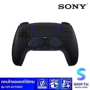 SONY DualSense คอนโทรลเลอร์ไร้สาย รุ่น CFI-ZCT2G01 Wireless Controller สี Midnight Black