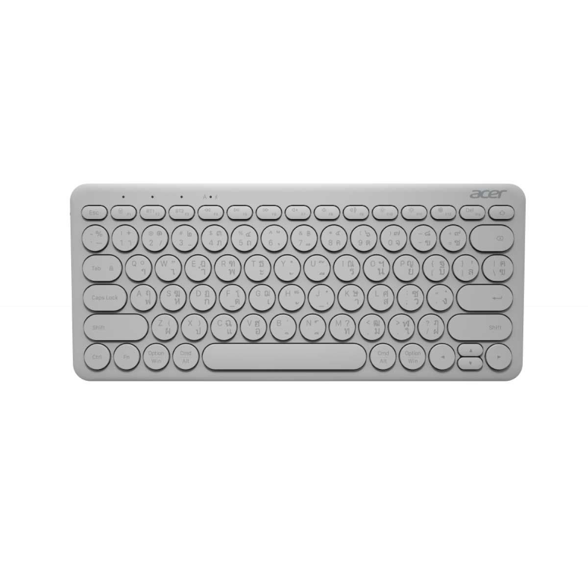 WIRELESS KEYBOARD (คีย์บอร์ดไร้สาย) ACER LV1600 (GRAY)