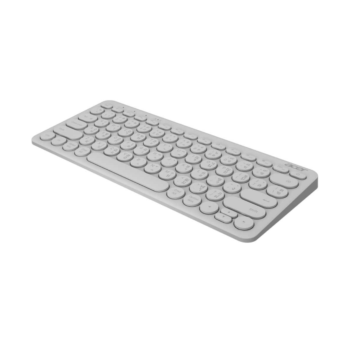 WIRELESS KEYBOARD (คีย์บอร์ดไร้สาย) ACER LV1600 (GRAY)