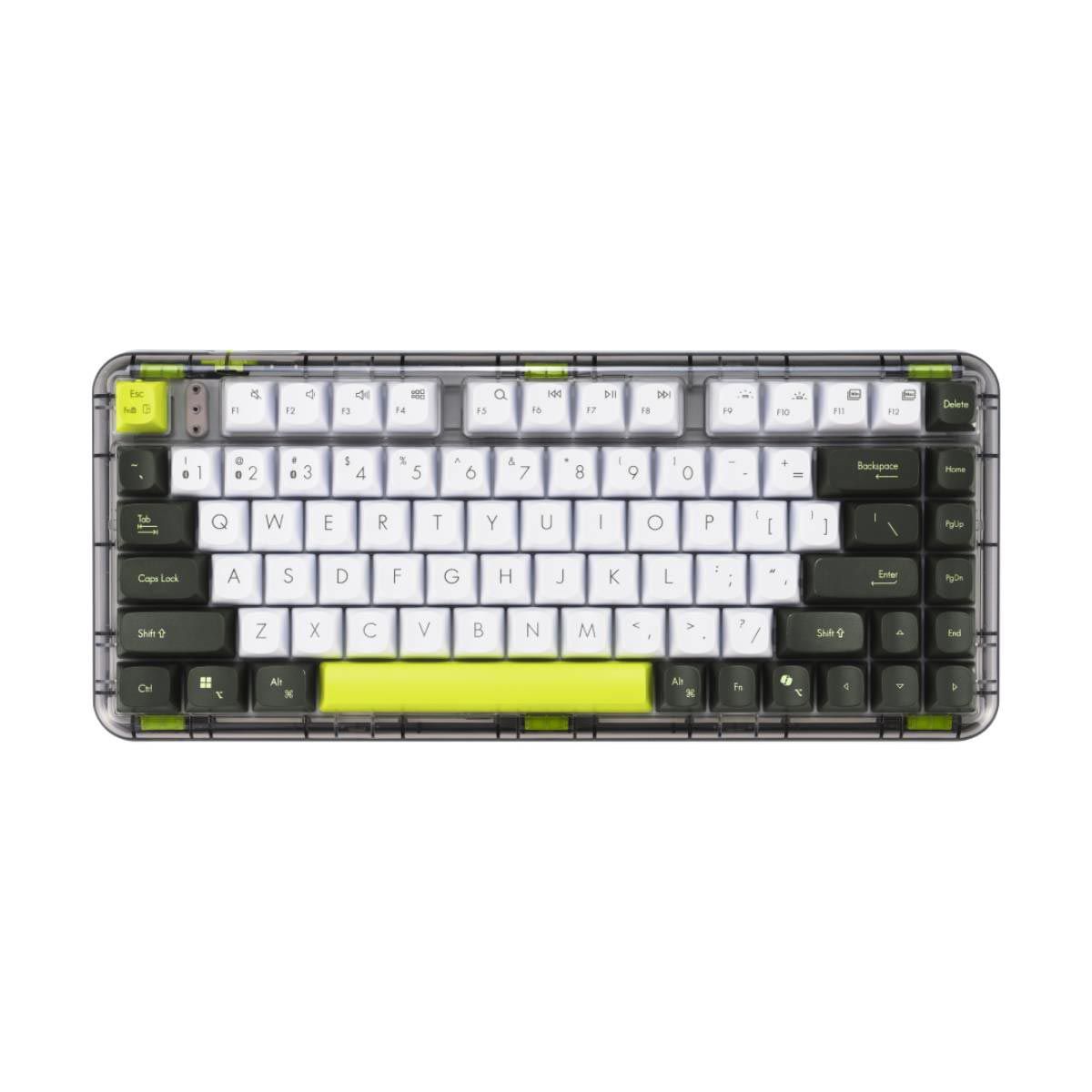 WIRELESS KEYBOARD (คีย์บอร์ดไร้สาย) ASUS JELLY75 KEYBOARD KD201 (EN/TH) - (VOLT GREEN)