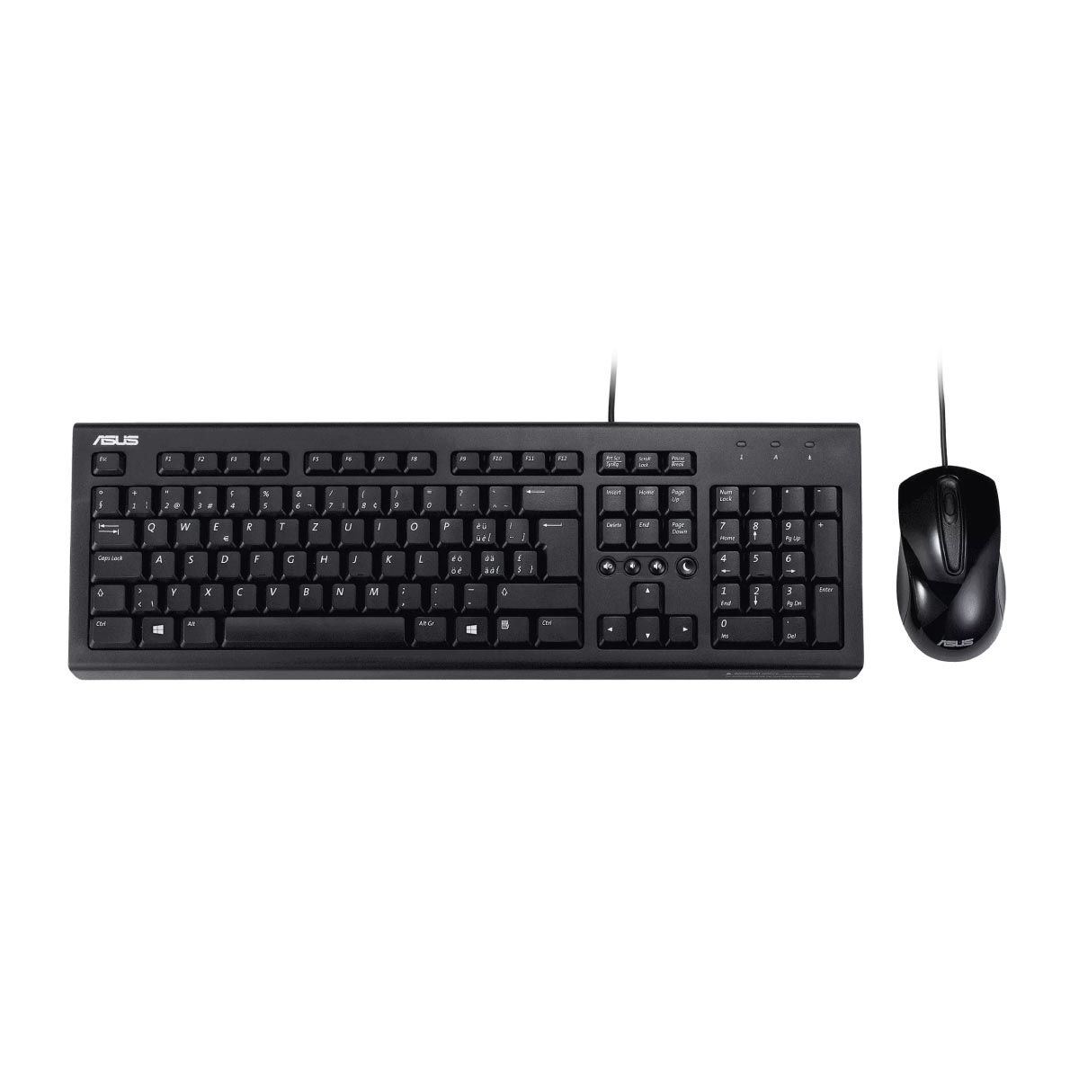 KEYBOARD & MOUSE (คีย์บอร์ดและเมาส์) ASUS U2000 (EN/TH)