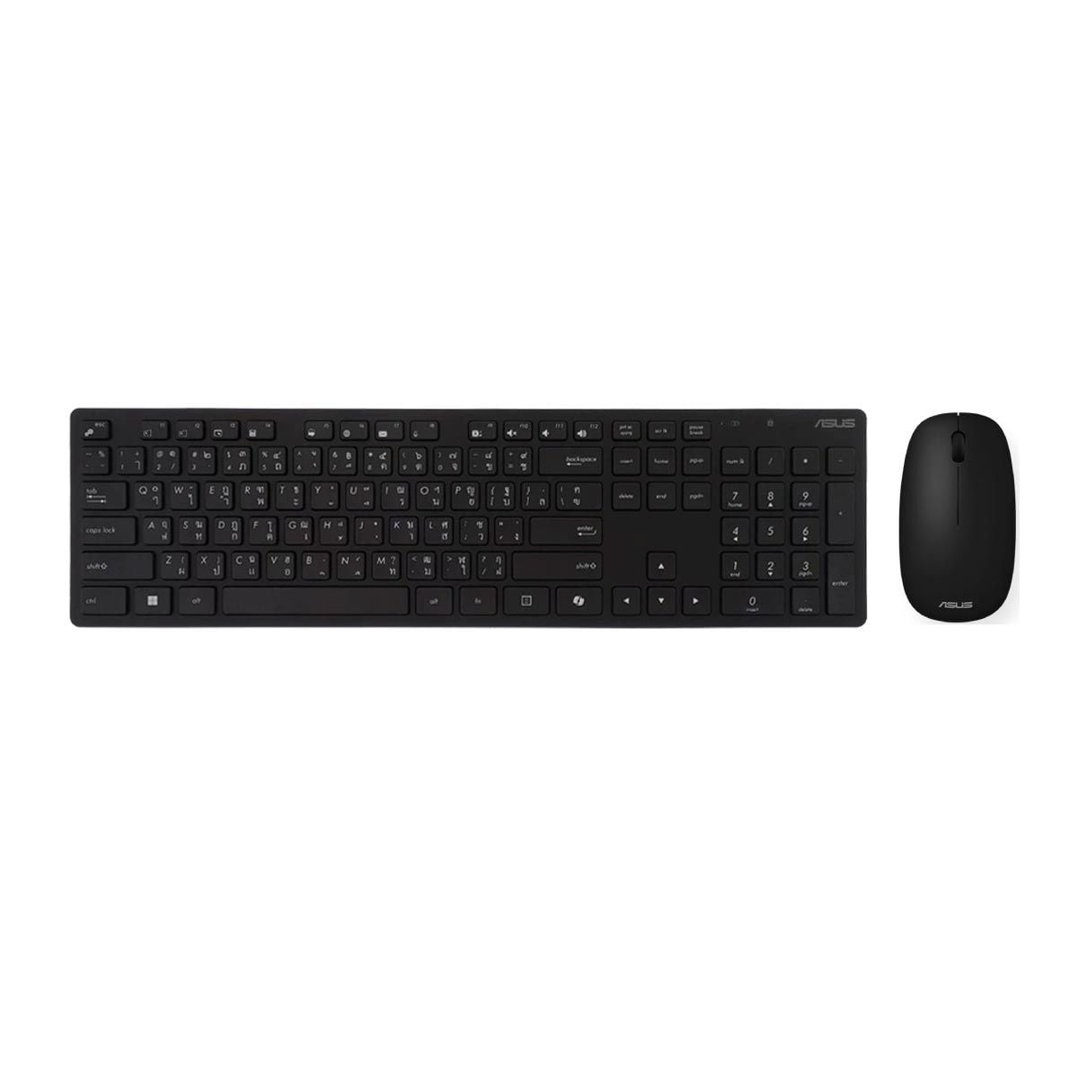 WIRELESS KEYBOARD & MOUSE (คีย์บอร์ดและเมาส์ไร้สาย) ASUS W5000 (EN/TH)