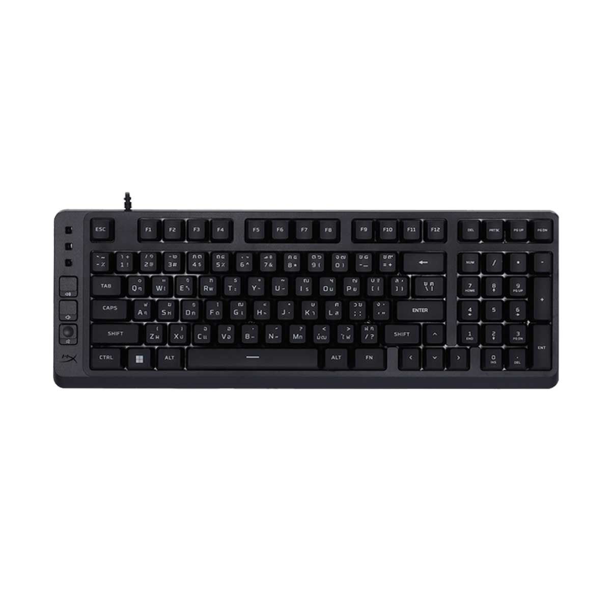 KEYBOARD (คีย์บอร์ด) HYPERX EVE 1800 - MEMBRANE SWITCH RGB EN/TH