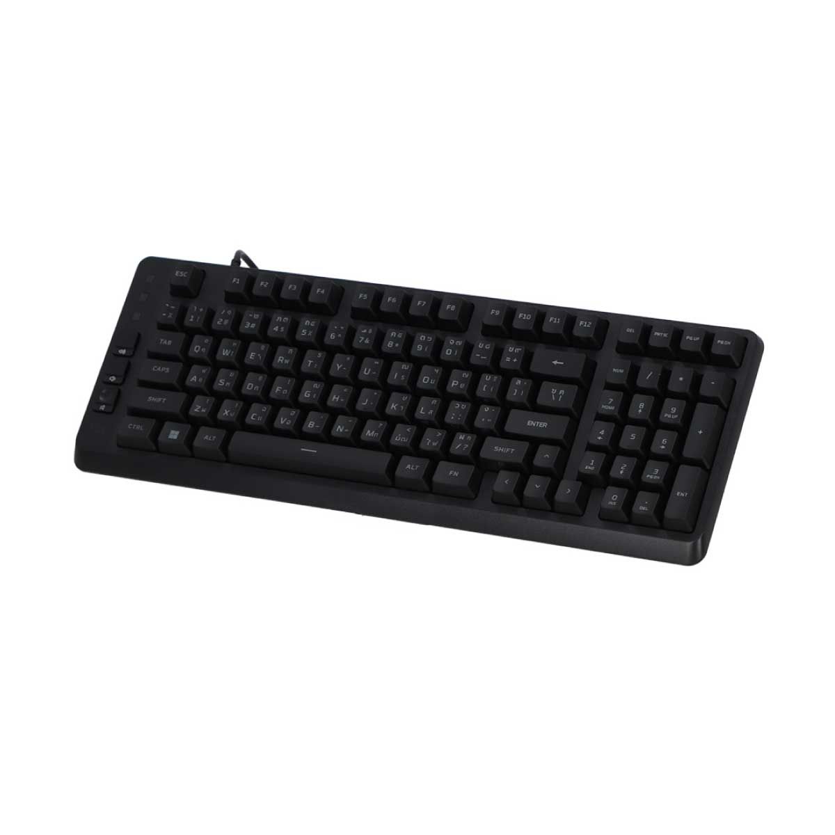 KEYBOARD (คีย์บอร์ด) HYPERX EVE 1800 - MEMBRANE SWITCH RGB EN/TH