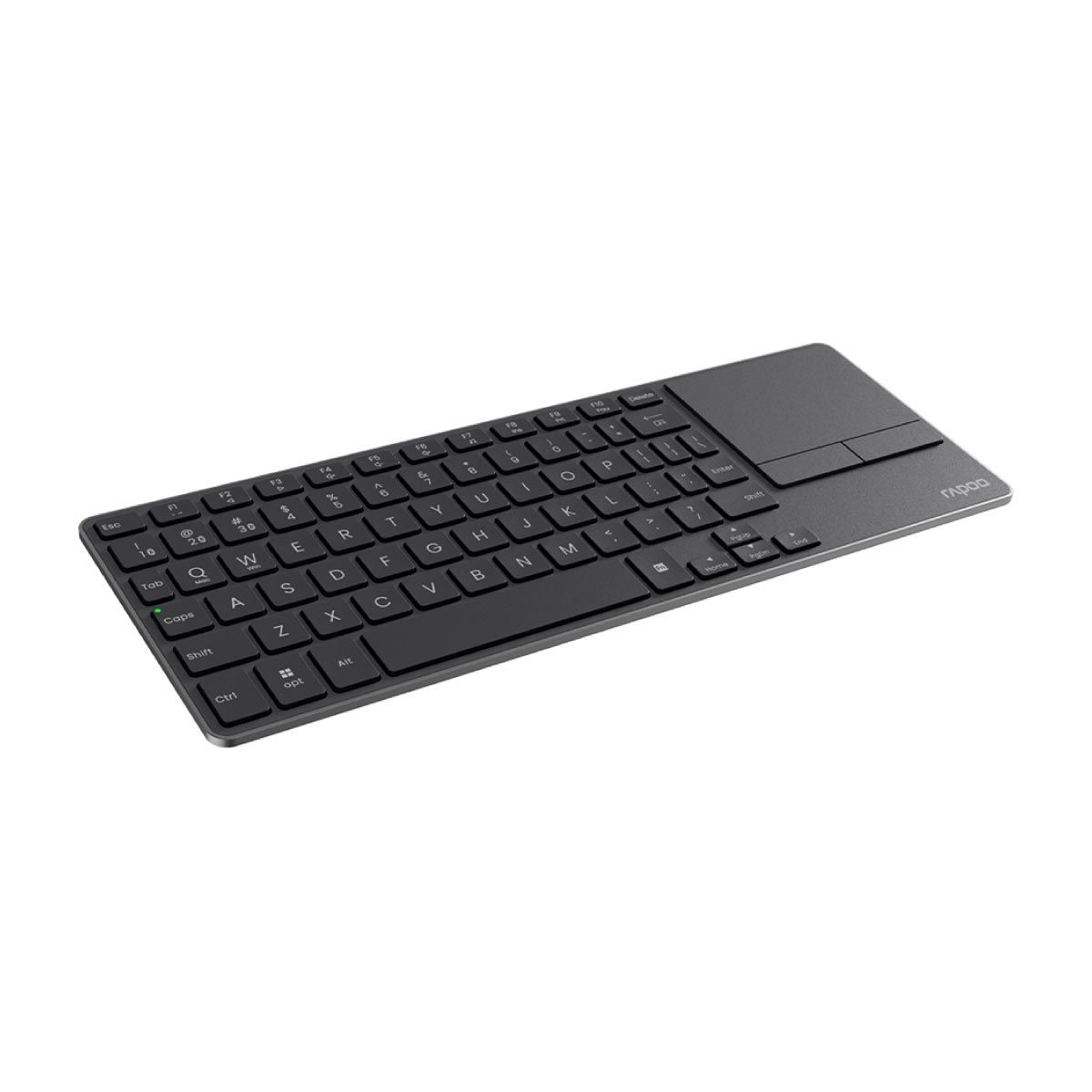 RAPOO WIRELESS KEYBOARD (คีย์บอร์ดไร้สาย) RAPOO E900T (BLACK)