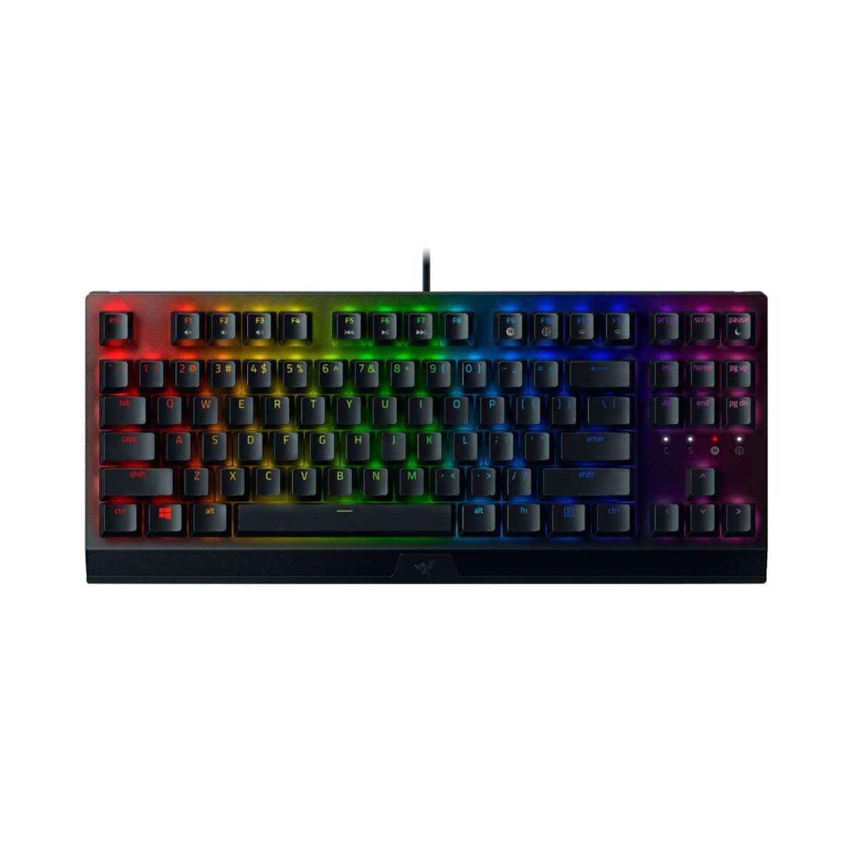 KEYBOARD (คีย์บอร์ด) RAZER BLACKWIDOW V3 TENKEYLESS (RAZER GREEN SWITCH) (EN/TH)