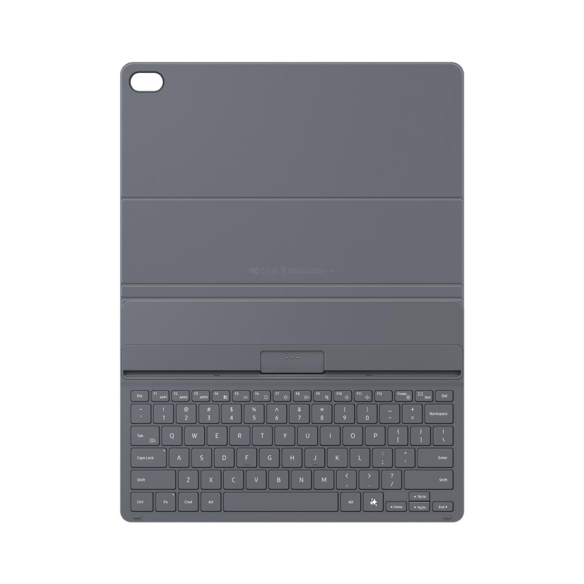 Samsung Galaxy Tab S12+ Book Cover Keyboard Slim สี Black