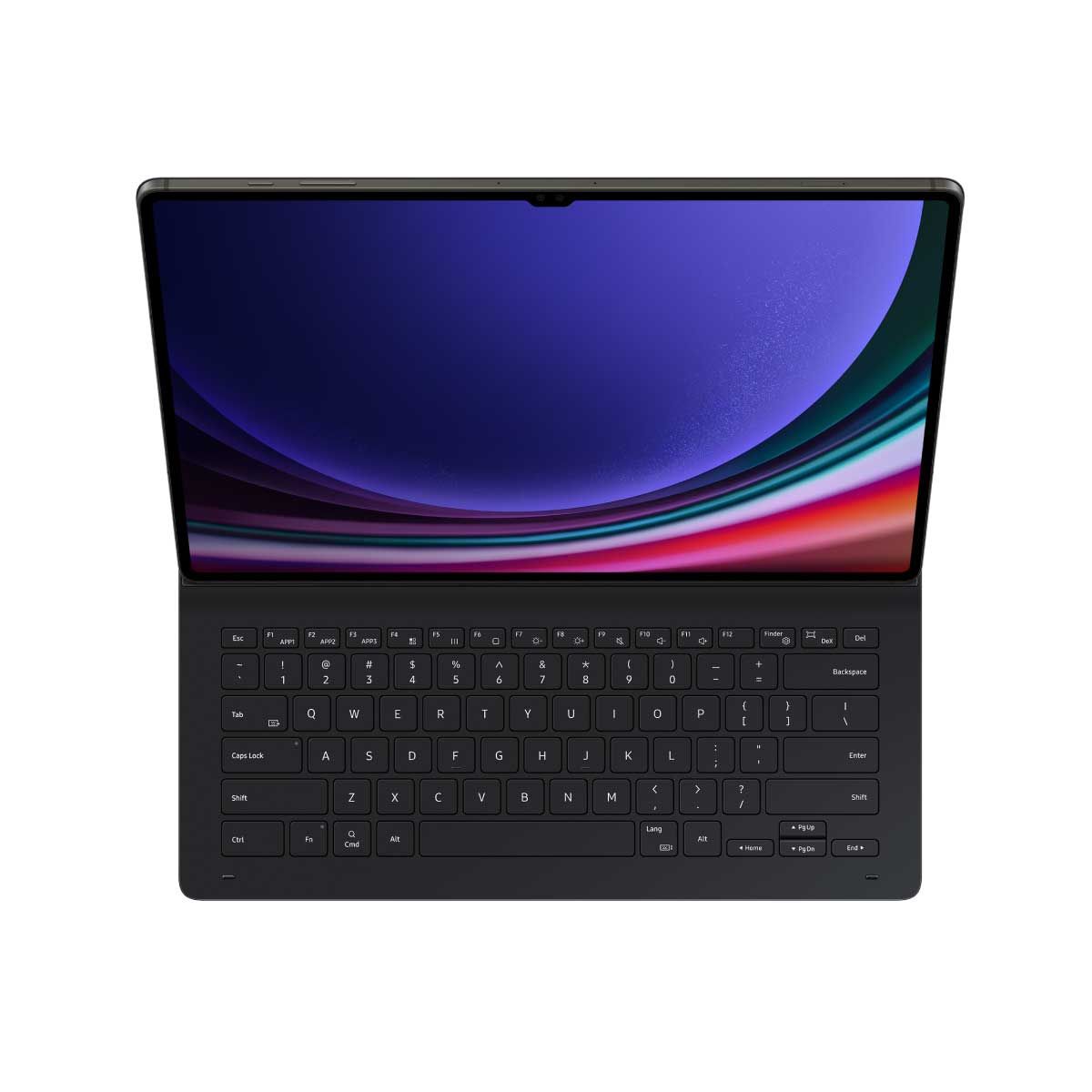 Galaxy Tab S9 Ultra Book Cover Keyboard Slim Black  เคส 2-in-1 เป็นทั้งเคส และคีย์บอร์ด