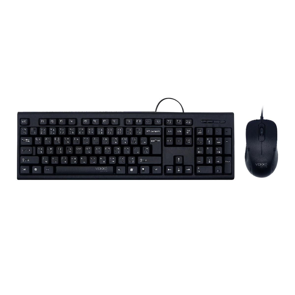 KEYBOARD & MOUSE (คีย์บอร์ดและเมาส์) VEXXO CBM-100 (F5COB-VX22-CBM1)