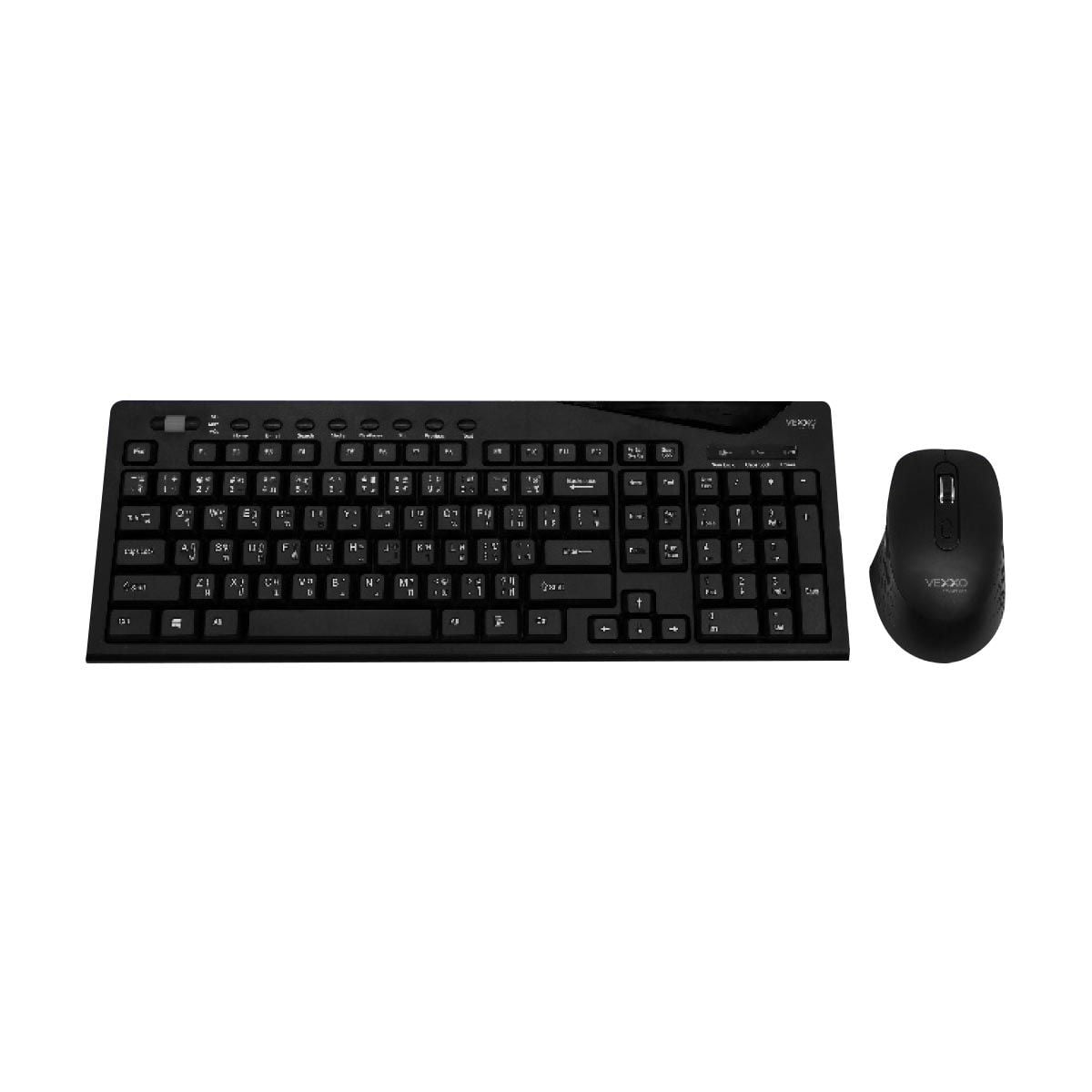KEYBOARD & MOUSE (คีย์บอร์ดและเมาส์) VEXXO CMW-100 (F5COM-VX24-CMW1)
