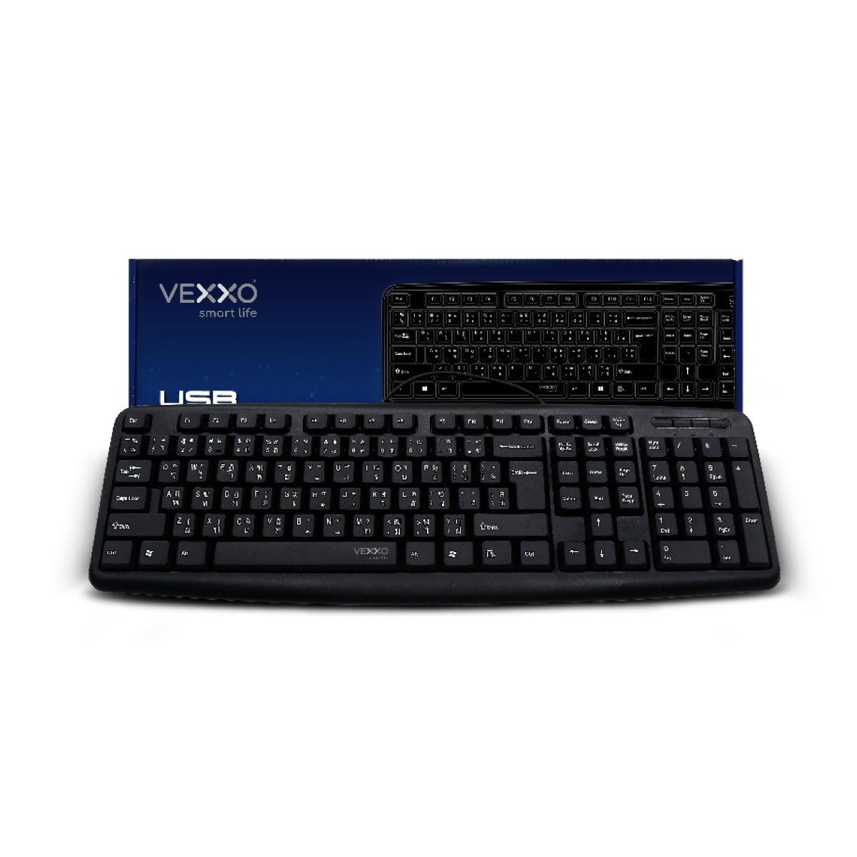 KEYBOARD (คีย์บอร์ด) VEXXO SKB100 (F5KEY-VX00-KB10)
