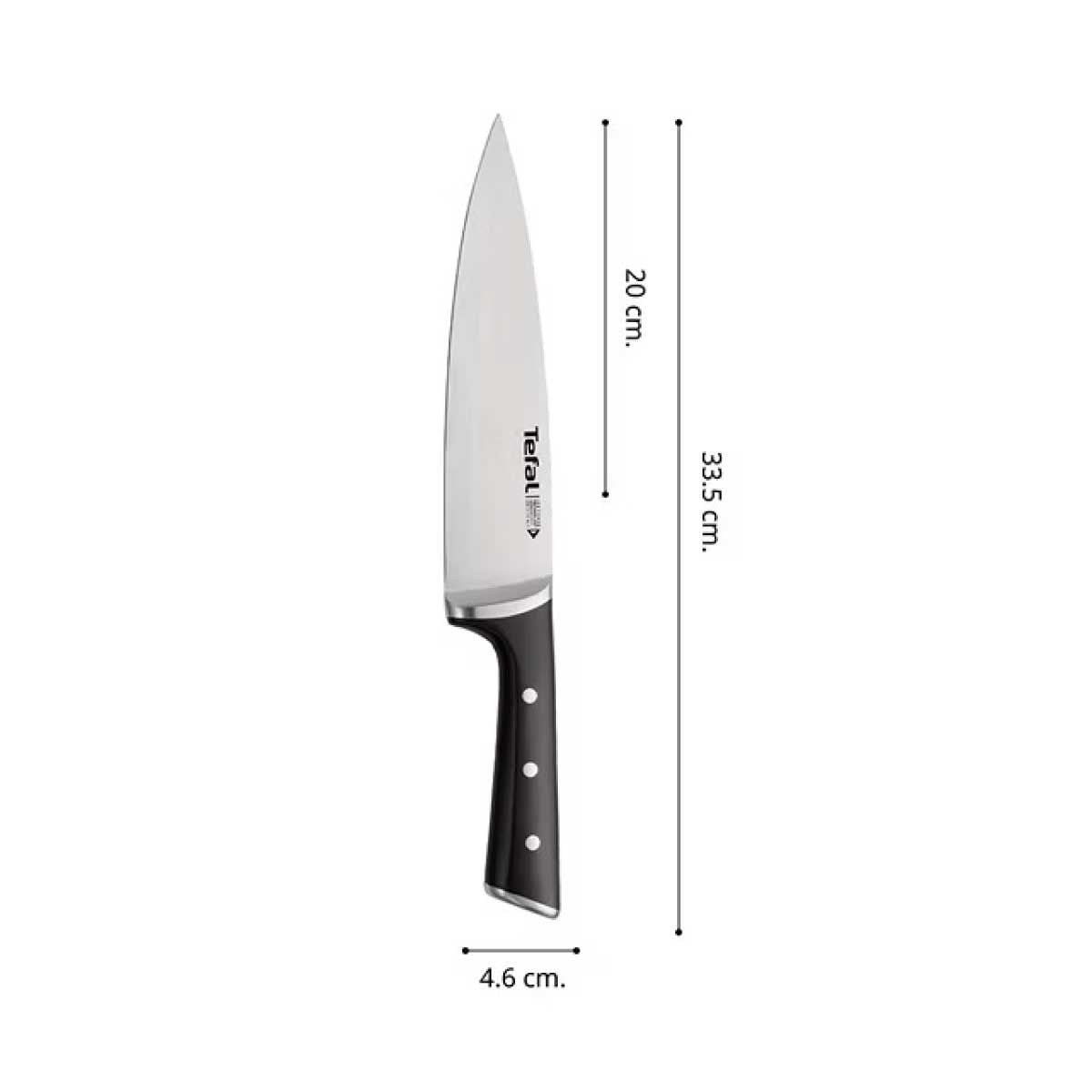 TEFAL มีด Ice force Chef Knife 20cm รุ่น K2320214