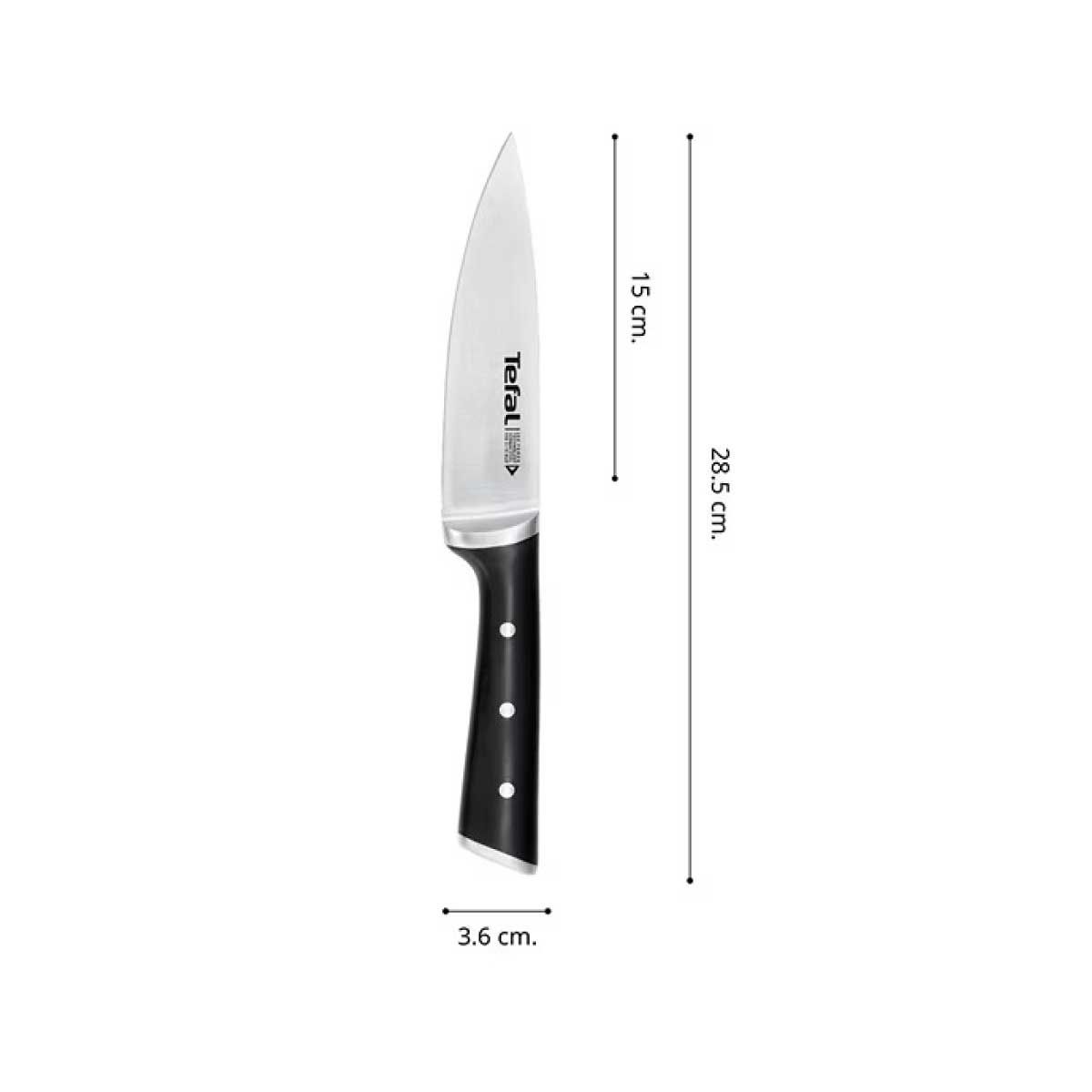 TEFAL มีด Ice force Chef Knife 15cm รุ่นK2320324