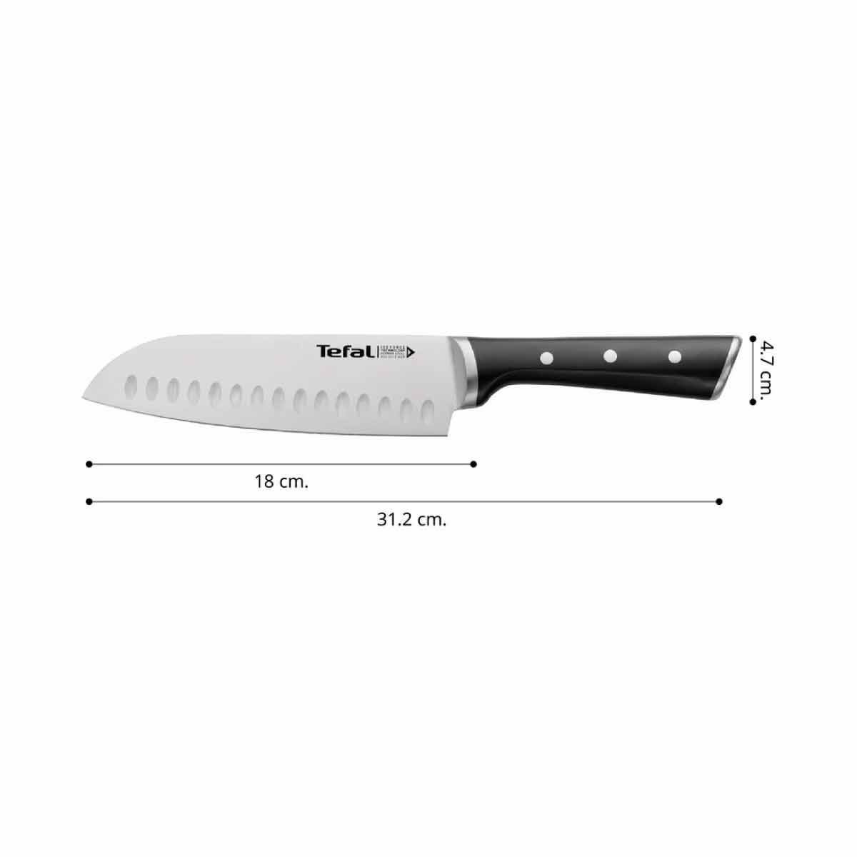 TEFAL มีดIce Force Santoku 18ซม.