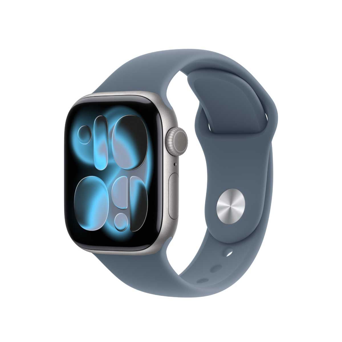 Apple สายนาฬิกา แบบ Sport Band สีน้ำเงินแองเคอร์บลู 42 มม. ขนาด M/L