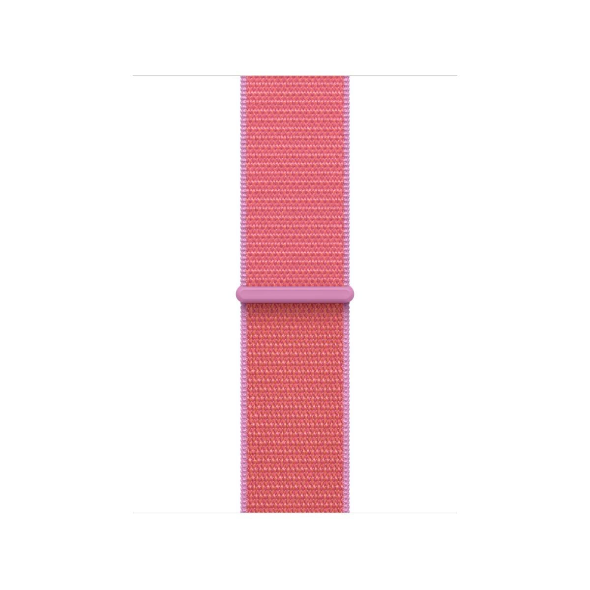 Apple สายนาฬิกา แบบ Sport Loop สีชมพูสดกวาวา 42 มม.