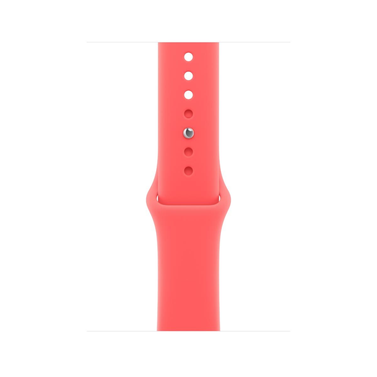 Apple สายนาฬิกา แบบ Sport Band สีชมพูสดกวาวา 46 มม. ขนาด S/M