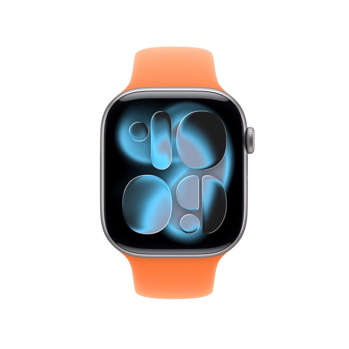 Apple สายนาฬิกา แบบ Sport Band สีส้มคลีเมนไทน์ 46 มม. ขนาด M/L