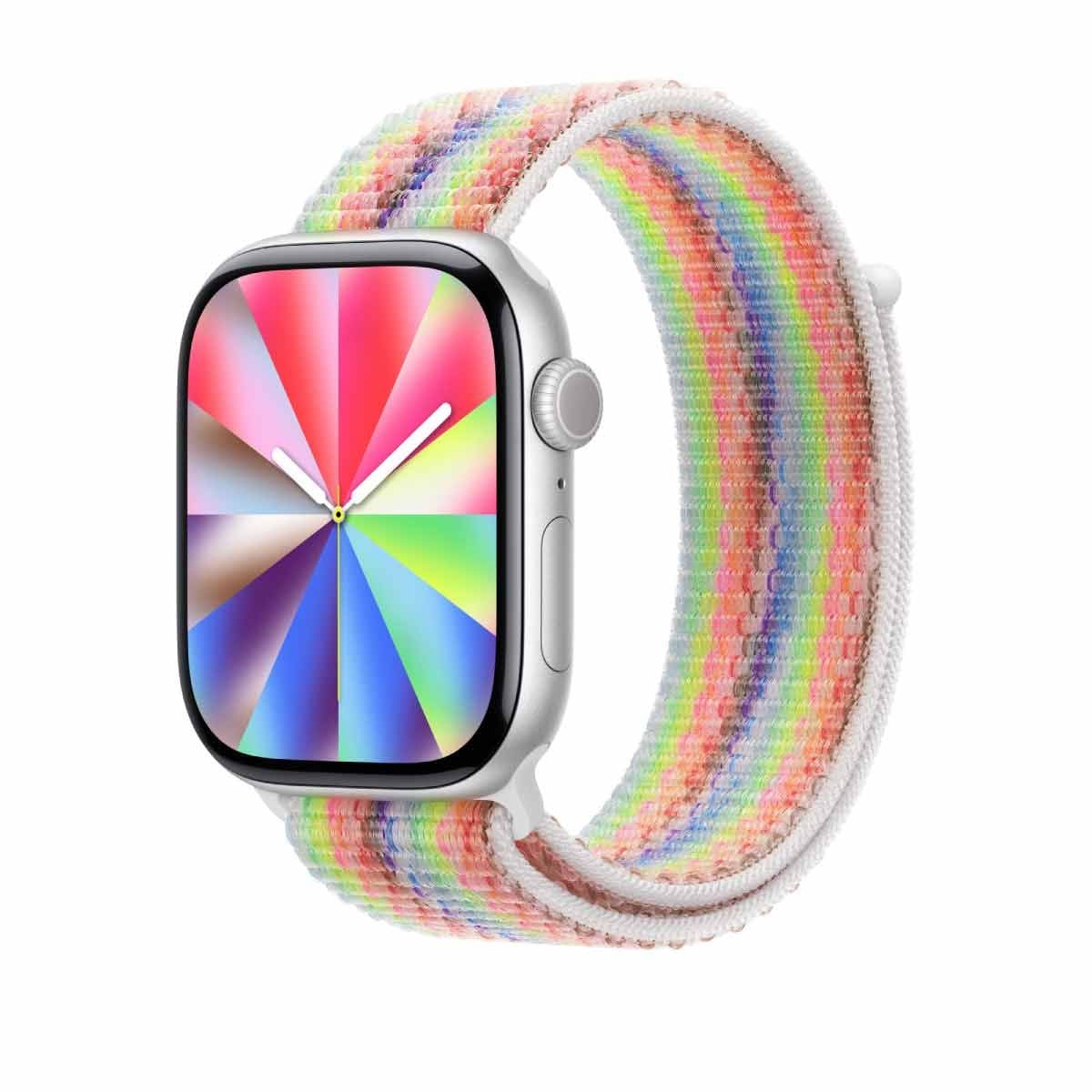 Apple สายนาฬิกา แบบ Sport Loop รุ่น Pride Edition 46 มม.