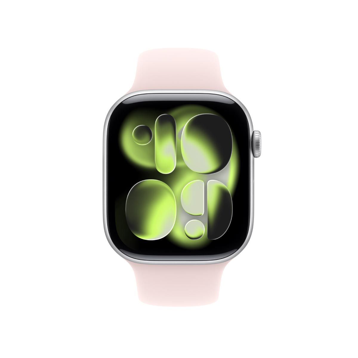 Apple สายนาฬิกา แบบ Sport Band สีชมพูอ่อน 46 มม. ขนาด M/L