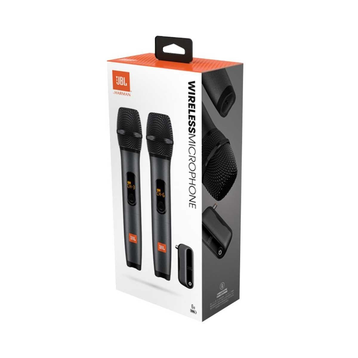JBL MICAS1 Wireless Microphone ไมโครโฟนไร้สาย รุ่น WLMICAS1 Black