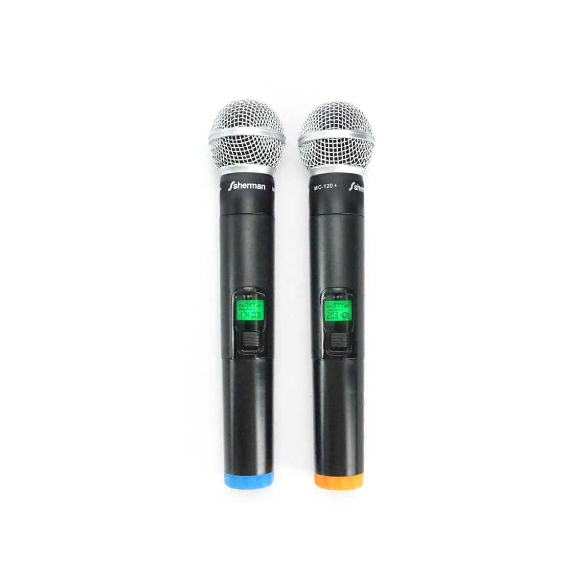 SHERMAN ชุดไมโครโฟนไร้สาย รุ่น MIC-120+ แบบไร้สาย VHF Wireless
