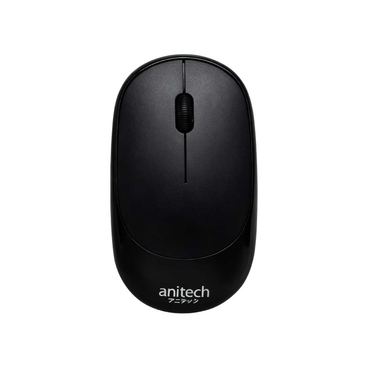 WIRELESS MOUSE (เมาส์ไร้สาย) ANITECH W224 (BLACK)