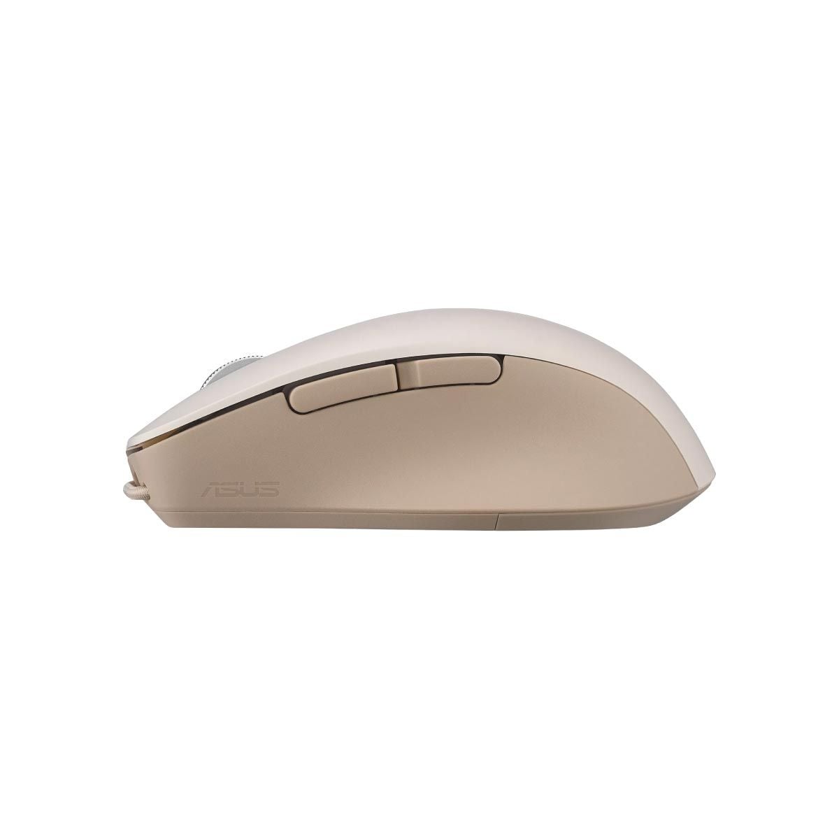 WIRELESS MOUSE (เมาส์ไร้สาย) ASUS SMARTO MOUSE MD200 SILENT PLUS (OAT MILK)