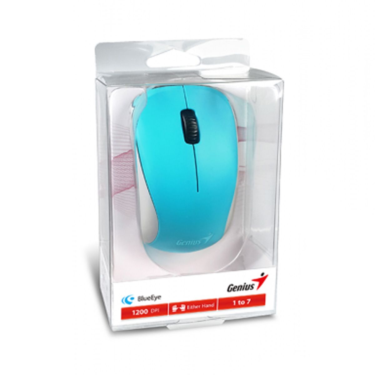 GENIUS เม้าส์ไร้สาย Wireless Mouse BlueEye NX-7000 (Blue)