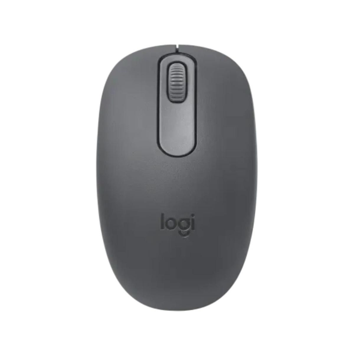 WIRELESS MOUSE (เมาส์ไร้สาย) LOGITECH M196 (GRAPHITE)