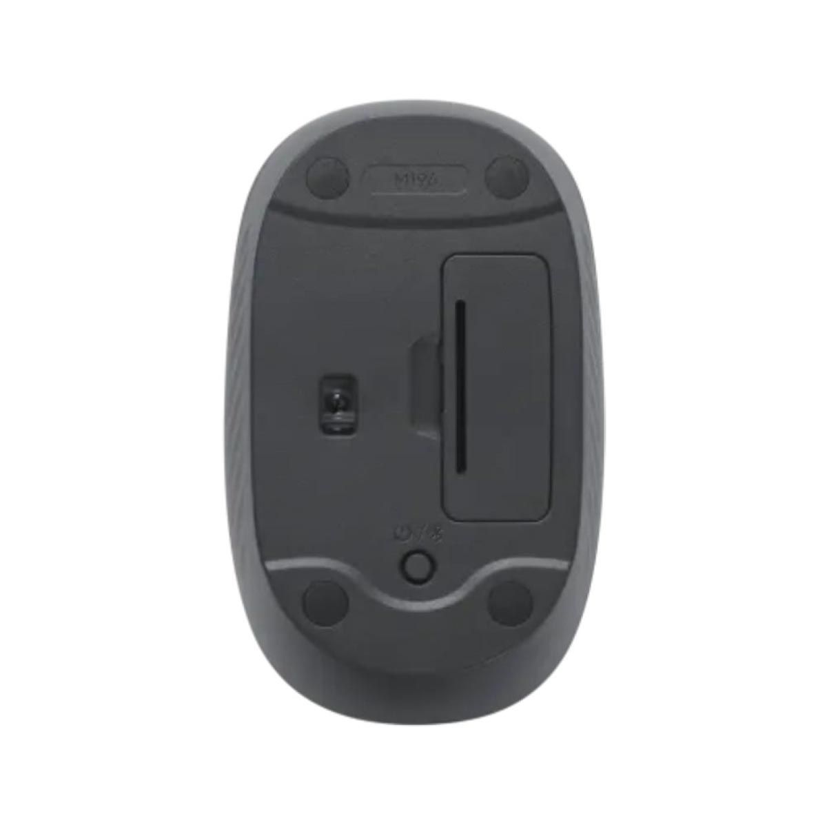WIRELESS MOUSE (เมาส์ไร้สาย) LOGITECH M196 (GRAPHITE)
