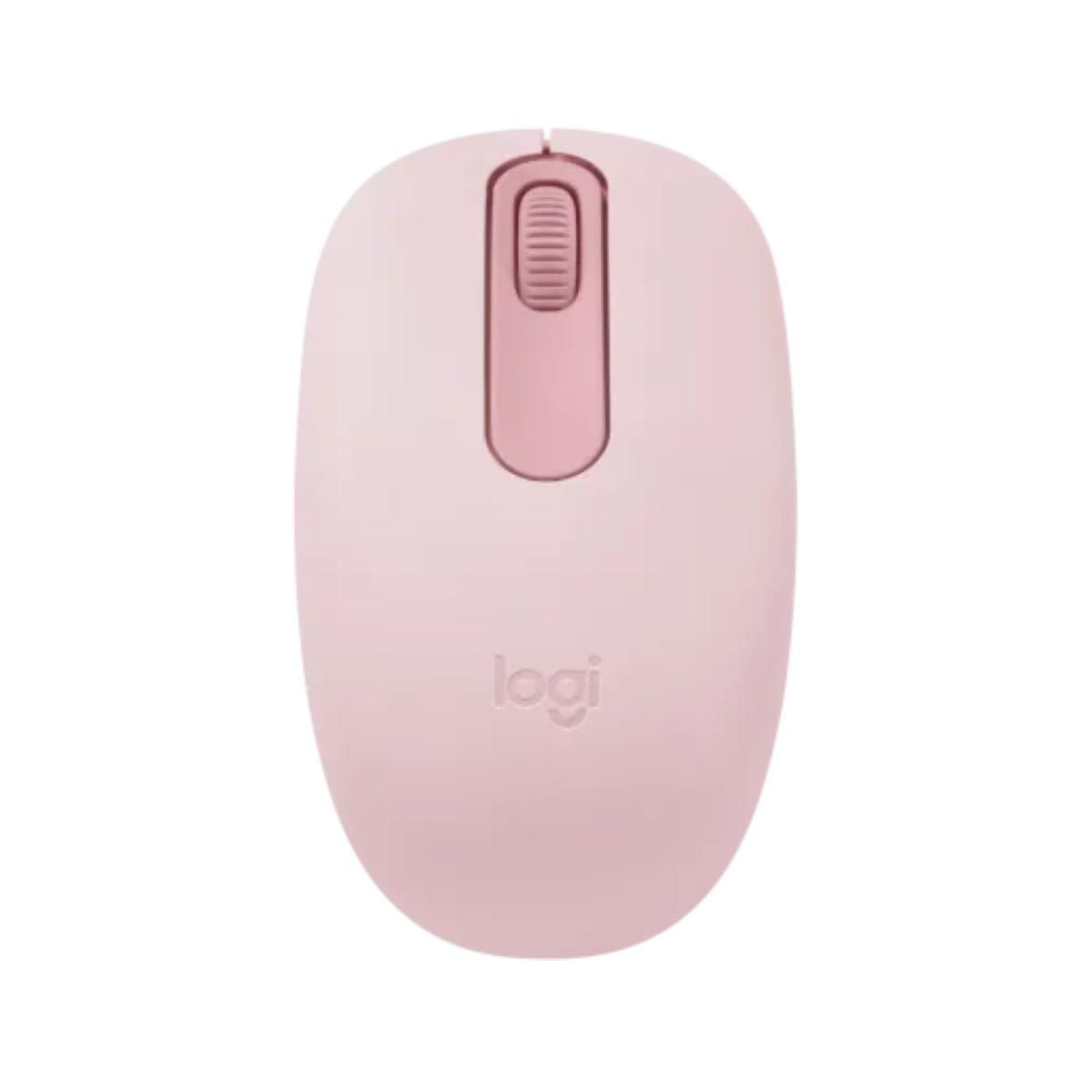 WIRELESS MOUSE (เมาส์ไร้สาย) LOGITECH M196 (ROSE)