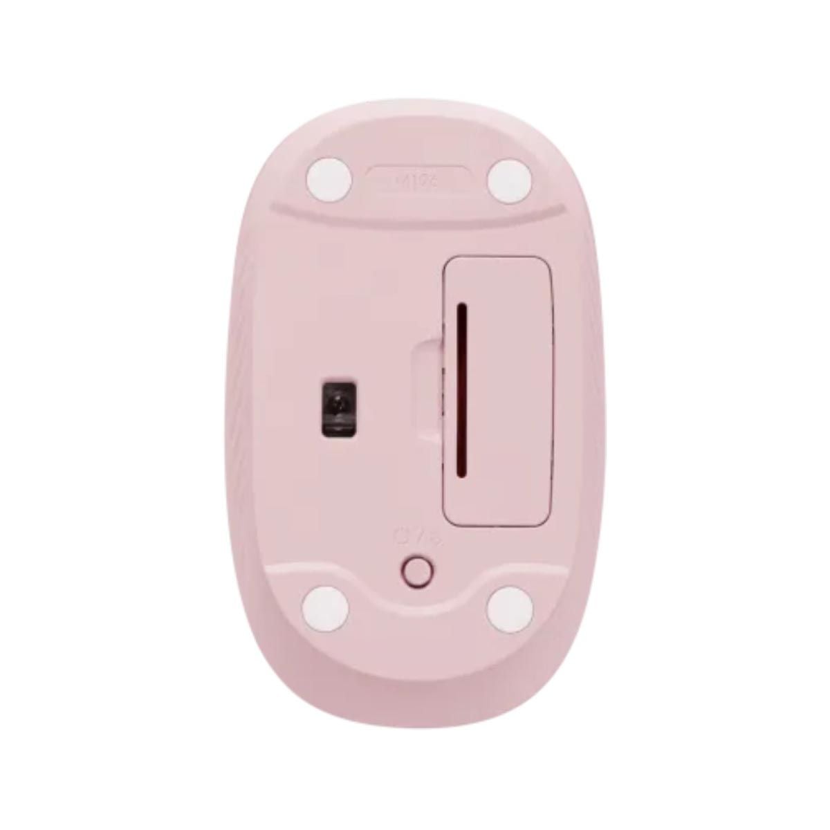 WIRELESS MOUSE (เมาส์ไร้สาย) LOGITECH M196 (ROSE)