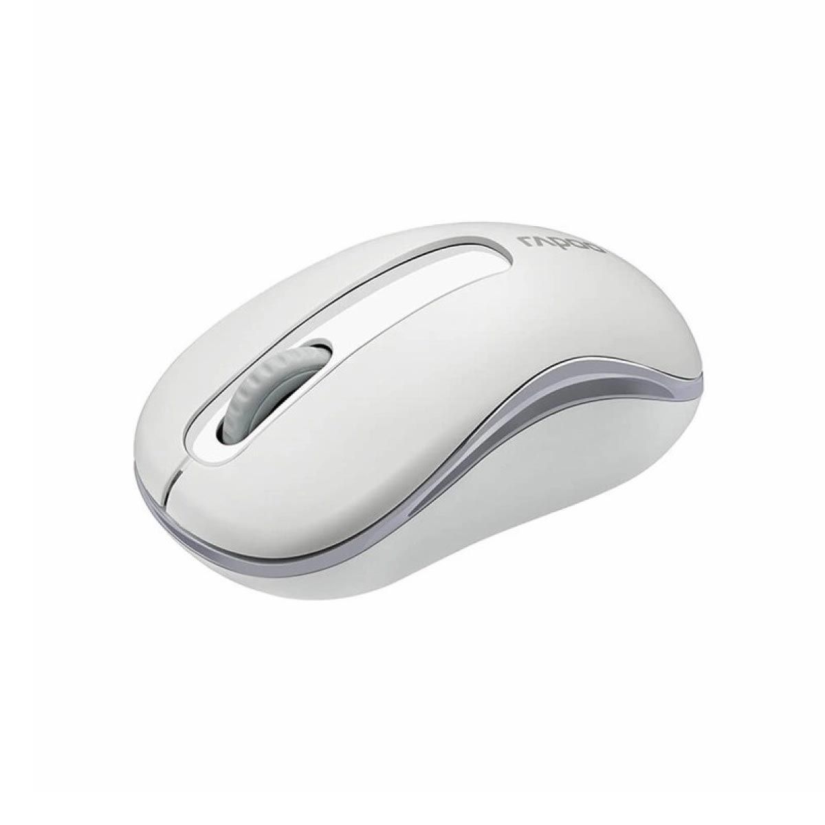 WIRELESS MOUSE (เมาส์ไร้สาย) RAPOO M10 PLUS (WHITE)
