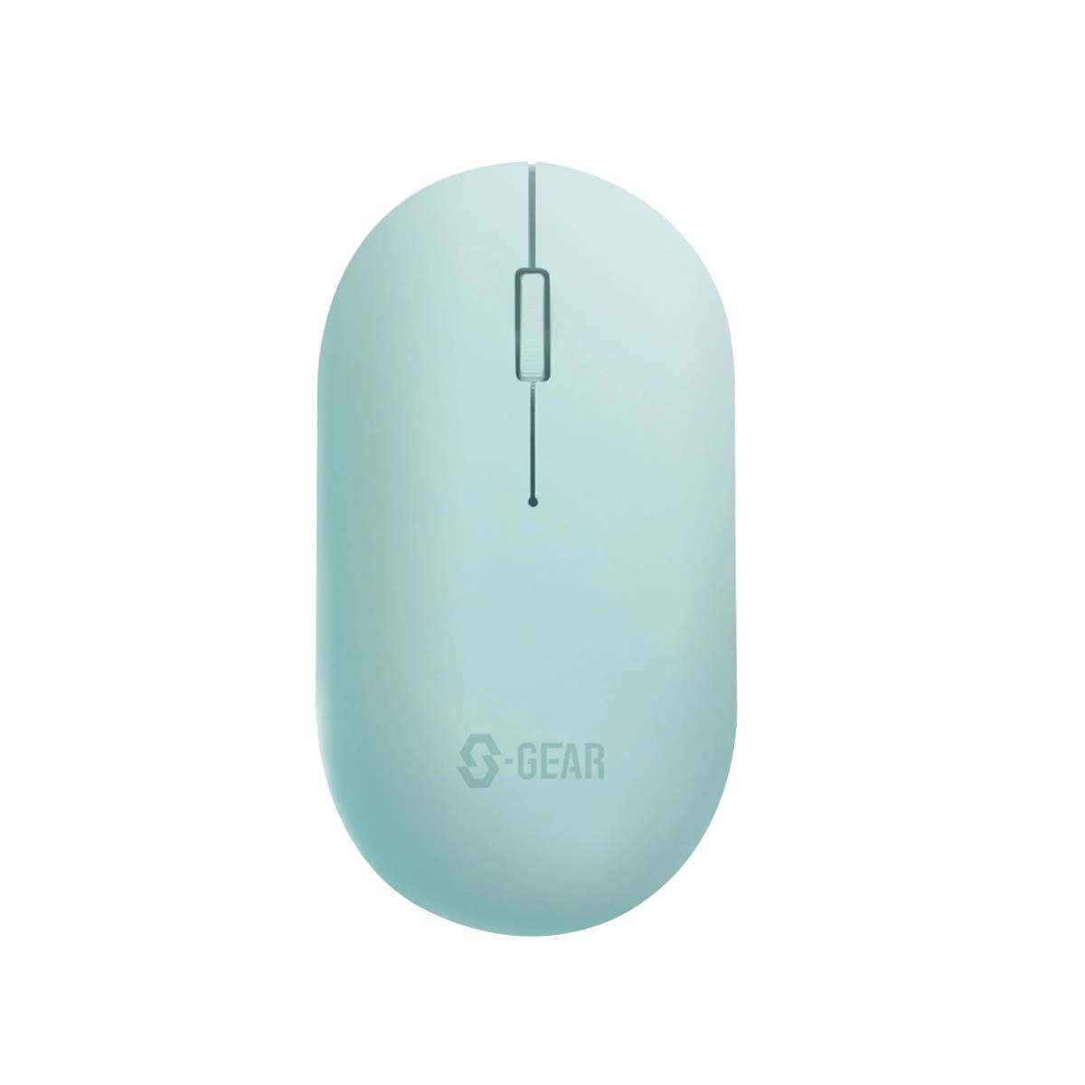 WIRELESS MOUSE (เมาส์ไร้สาย) S-GEAR COLORFUL WIRELESS MOUSE (BLACK) (MS-M401-MINT)