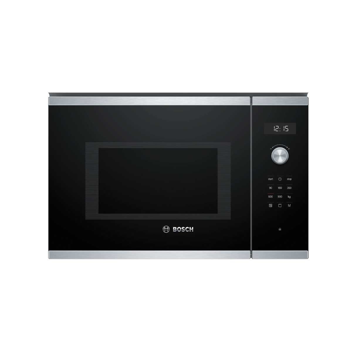 BOSCH ซีรี่ 6 Built-In ไมโครเวฟ-ย่าง 25L 900W ดิจิตอล สีดำ รุ่น BEL554MS0T