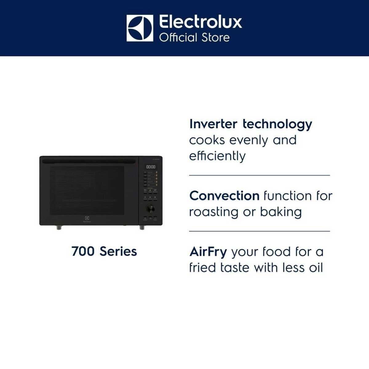ELECTROLUX ไมโครเวฟ  ความจุ 30 ลิตร ดิจิตอล Convection รุ่นEMC30D22BM