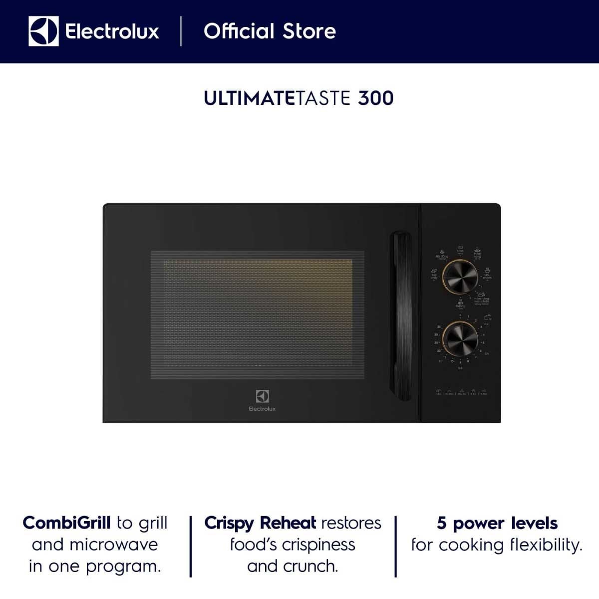 ELECTROLUX ไมโครเวฟ ขนาด 23 ลิตร รุ่น EMM23K22B