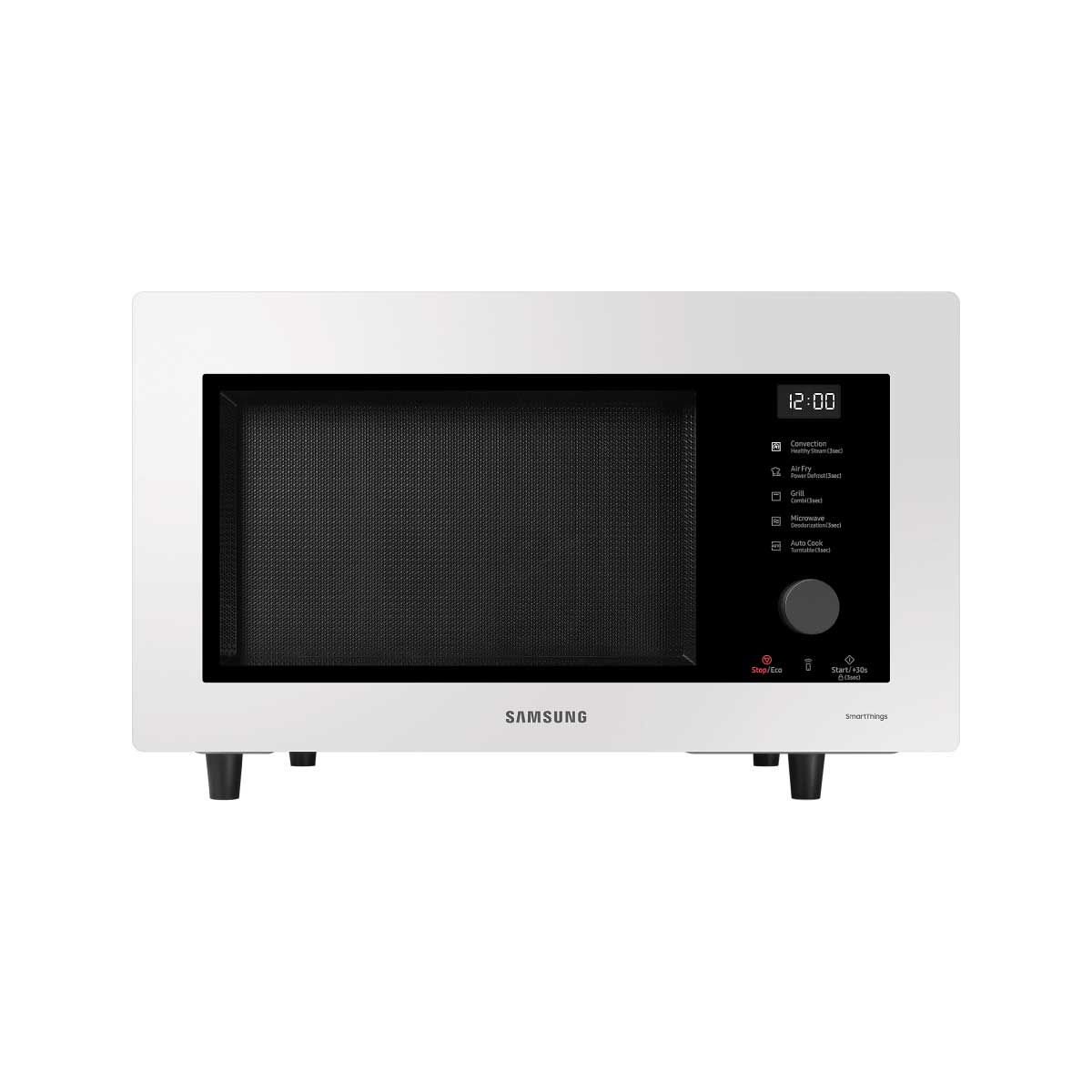 SAMSUNG  เตาไมโครเวฟ  Convection อบ อุ่น ย่าง ทอด 32L สีขาว รุ่น MC32DB7746KEST