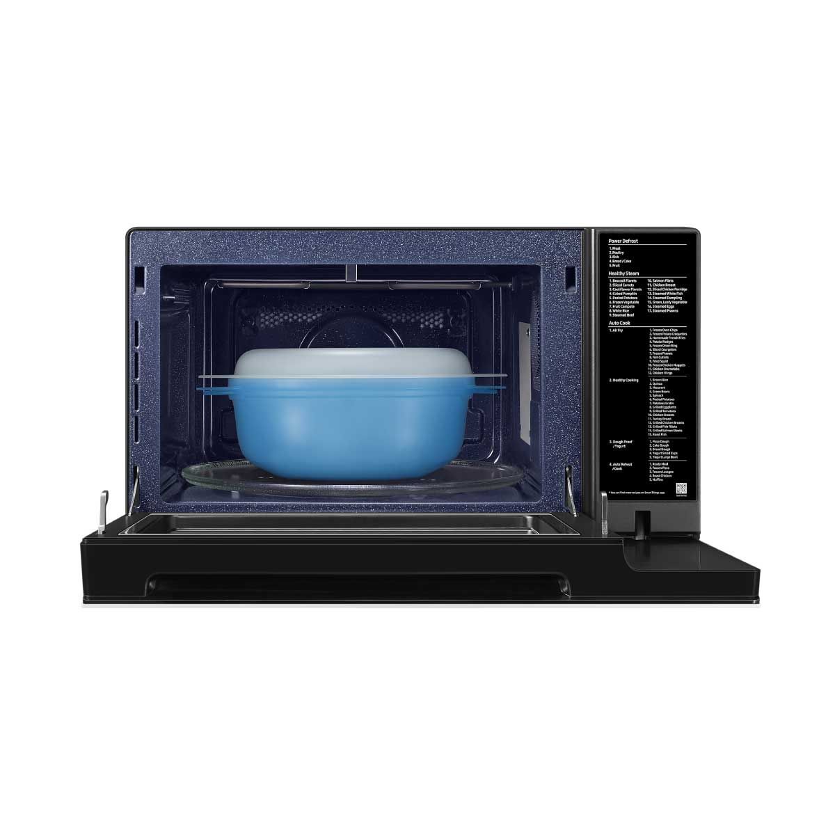 SAMSUNG  เตาไมโครเวฟ  Convection อบ อุ่น ย่าง ทอด 32L สีขาว รุ่น MC32DB7746KEST
