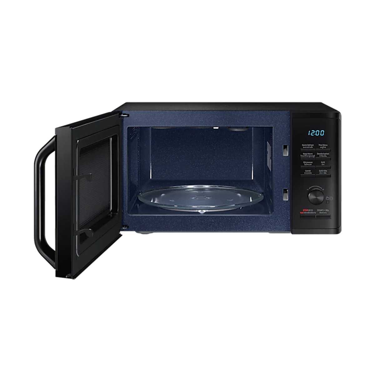SAMSUNG ไมโครเวฟ-ย่าง 23L 800W สีดำ รุ่นMG23K3515AK/ST