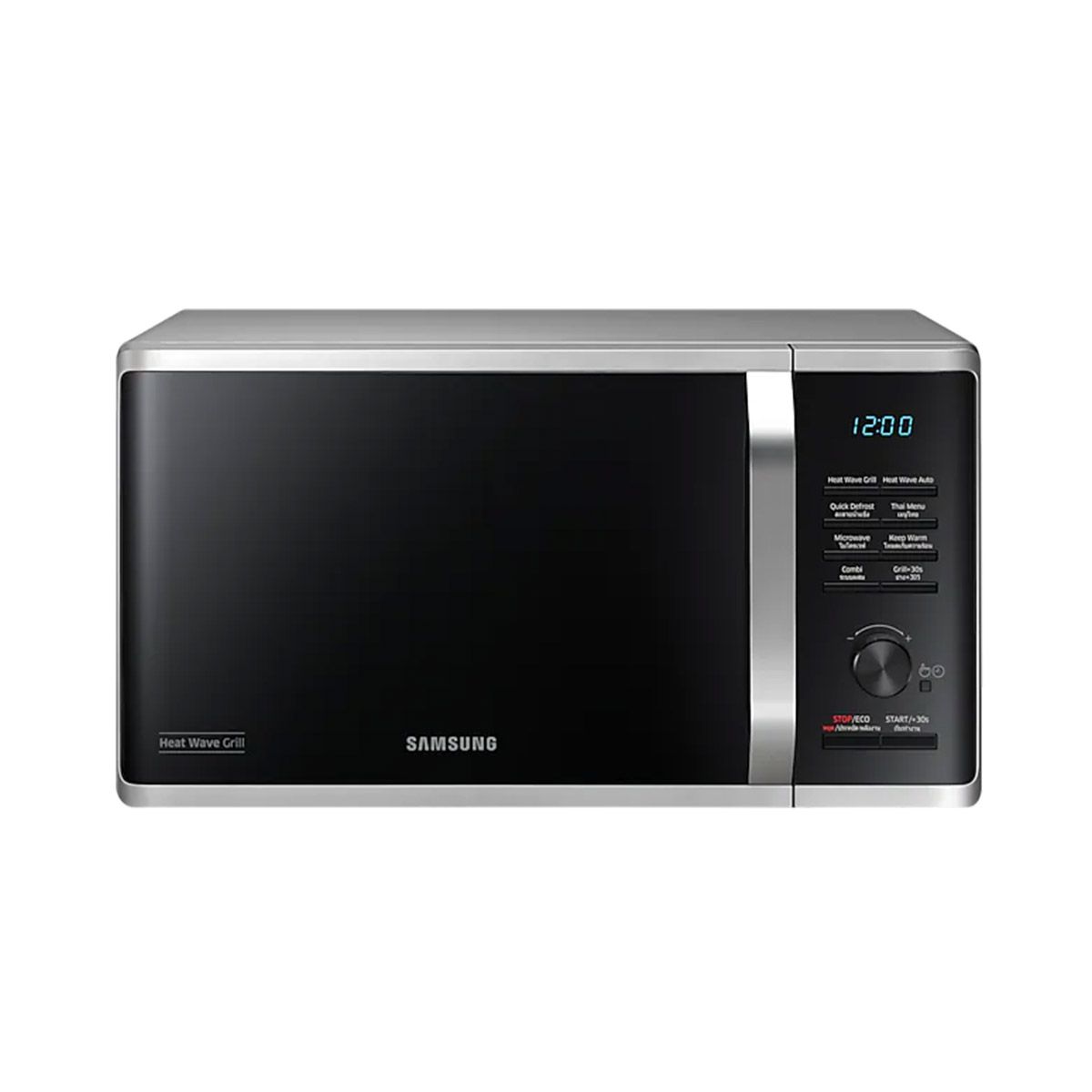 SAMSUNG  ไมโครเวฟ-ย่าง 23L 800W สีเงิน รุ่น MG23K3575AS/ST